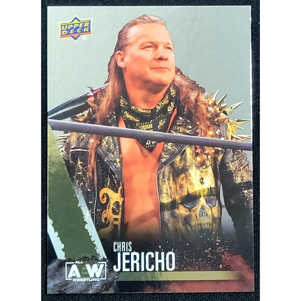 2021 UPPER DECK AEW - CHRIS JERICHO - RAINBOW‎ FOIL SP